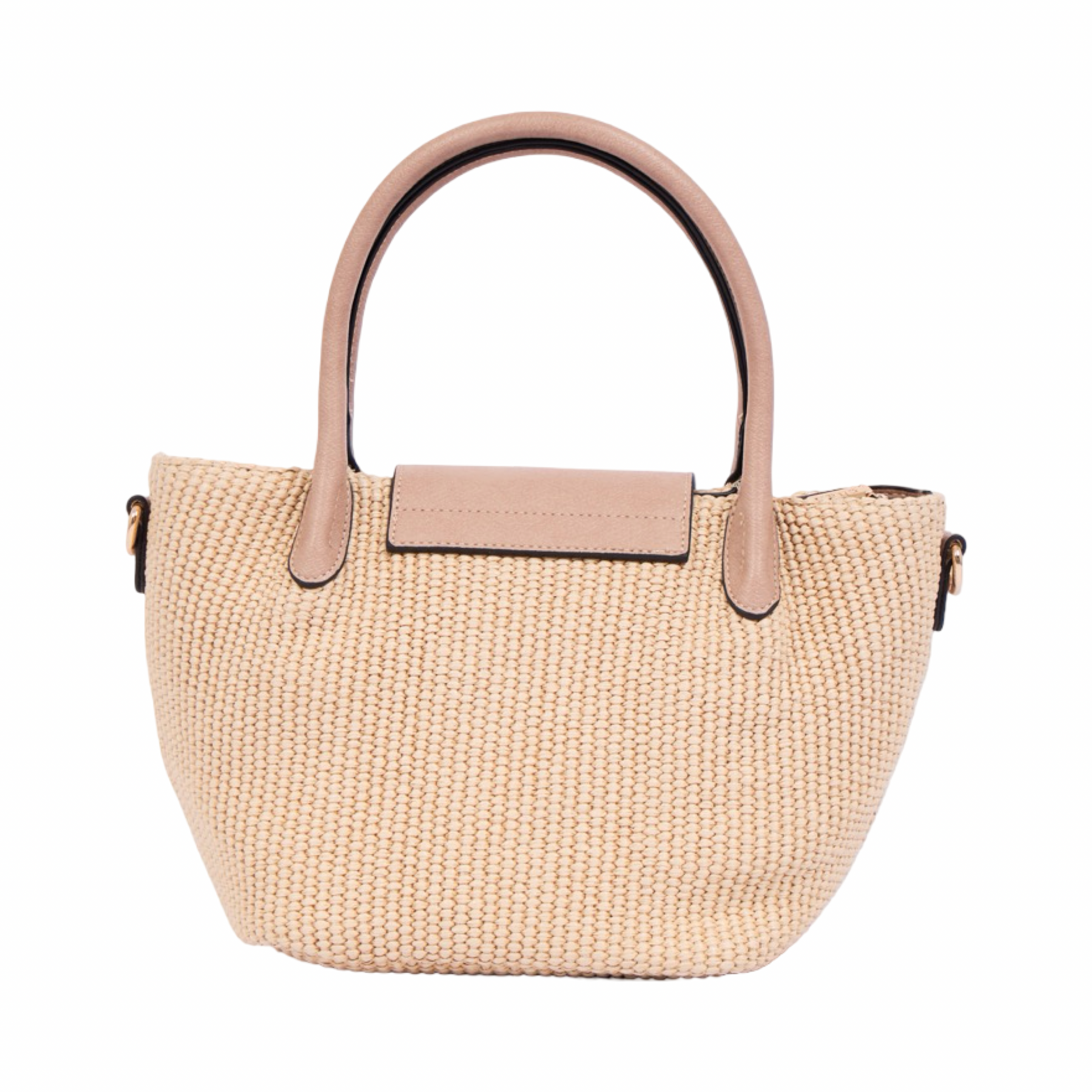 Resort Weave – Woven Mini Shoulder Bag S – Beige