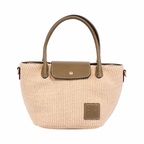 Resort Weave – Mini Shoulder Bag S – Khaki