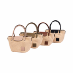 Resort Weave – Mini Shoulder Bag S – Khaki