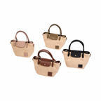 Resort Weave – Mini Shoulder Bag S – Khaki