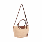Resort Weave – Shoulder Bag L – Brown