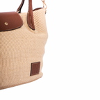 Resort Weave – Shoulder Bag L – Brown