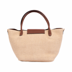 Resort Weave – Shoulder Bag L – Brown