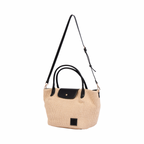 Resort Weave – Shoulder Bag L – Black