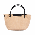Resort Weave – Shoulder Bag L – Black