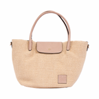 Resort Weave – Shoulder Bag L – Beige