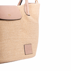 Resort Weave – Shoulder Bag L – Beige