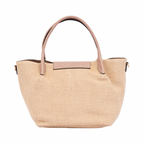 Resort Weave – Shoulder Bag L – Beige