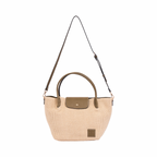 Resort Weave – Shoulder Bag L – Khaki