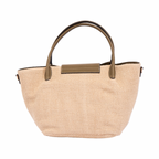 Resort Weave – Shoulder Bag L – Khaki