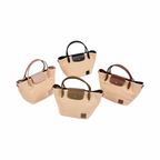 Resort Weave – Shoulder Bag L – Brown