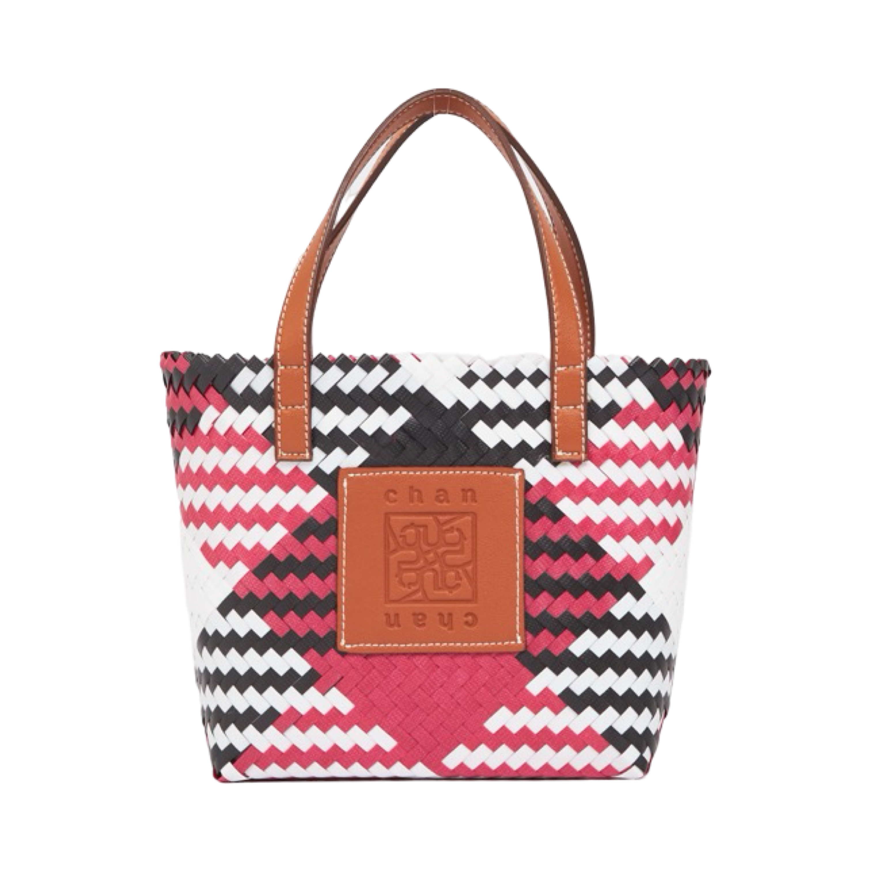 Thai Pattern Basket Bag S - Multicolor