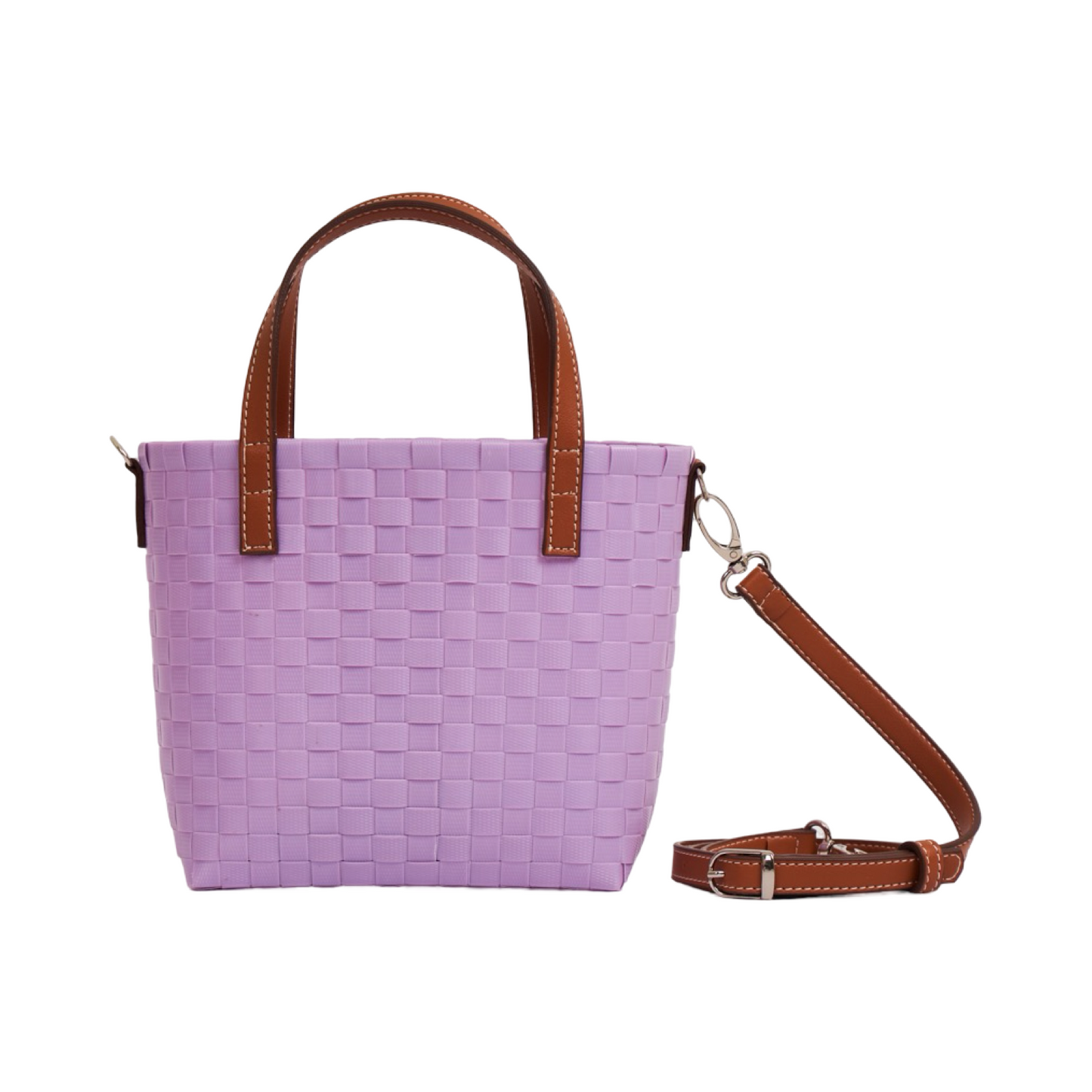 Animal Basket Bag With Strap Beagle S - Purple