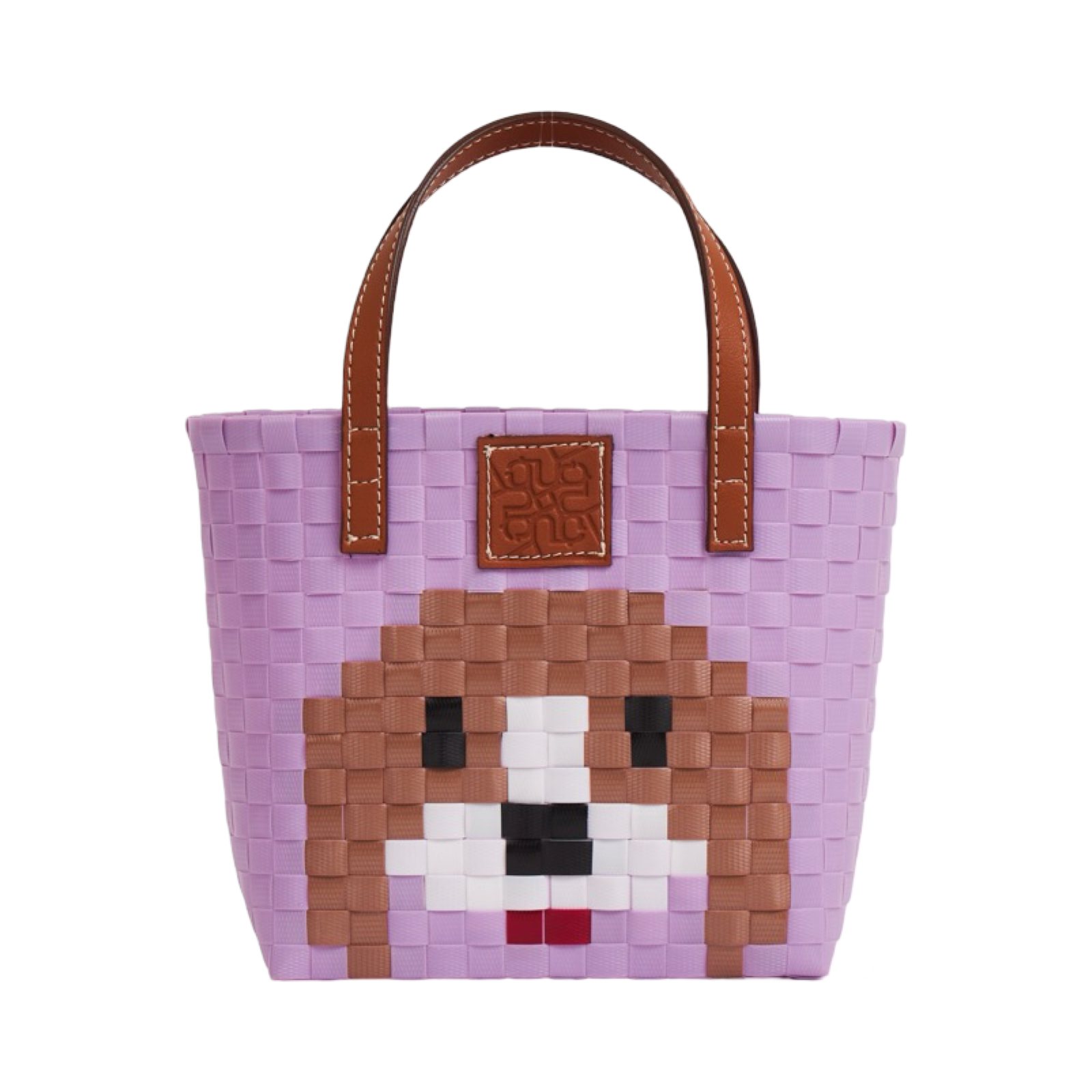 Animal Basket Bag Beagle S - Purple