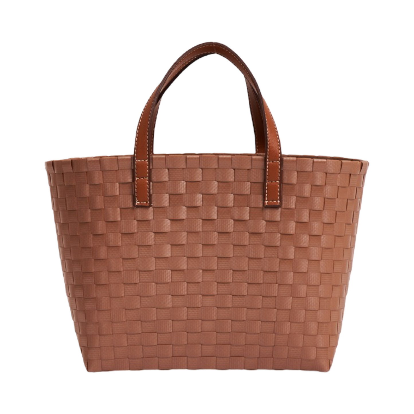 Animal Basket Bag Fox M - Brown