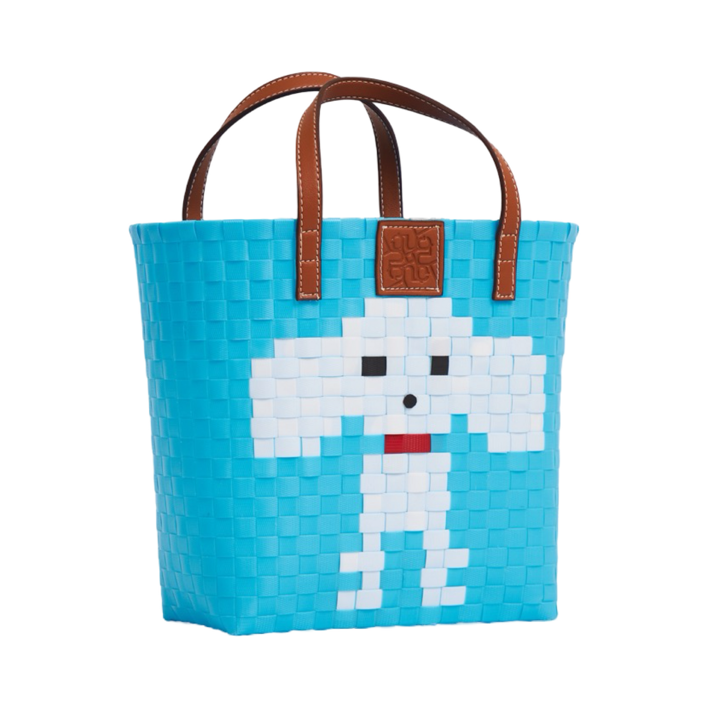 Animal Basket Bag Poodle L - Bright Blue