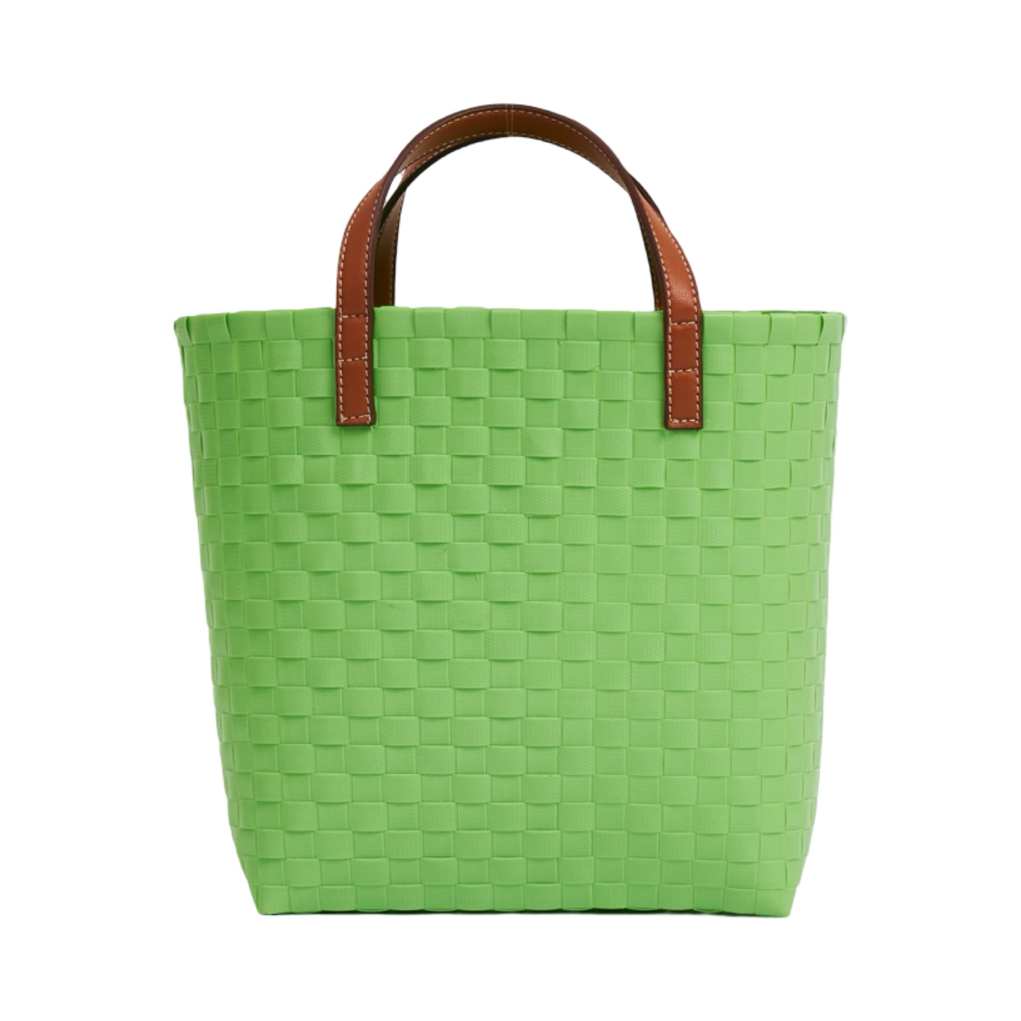 Animal Basket Bag Poodle L - Lime Green