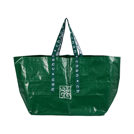 Green Canvas Shopping Bag XXL