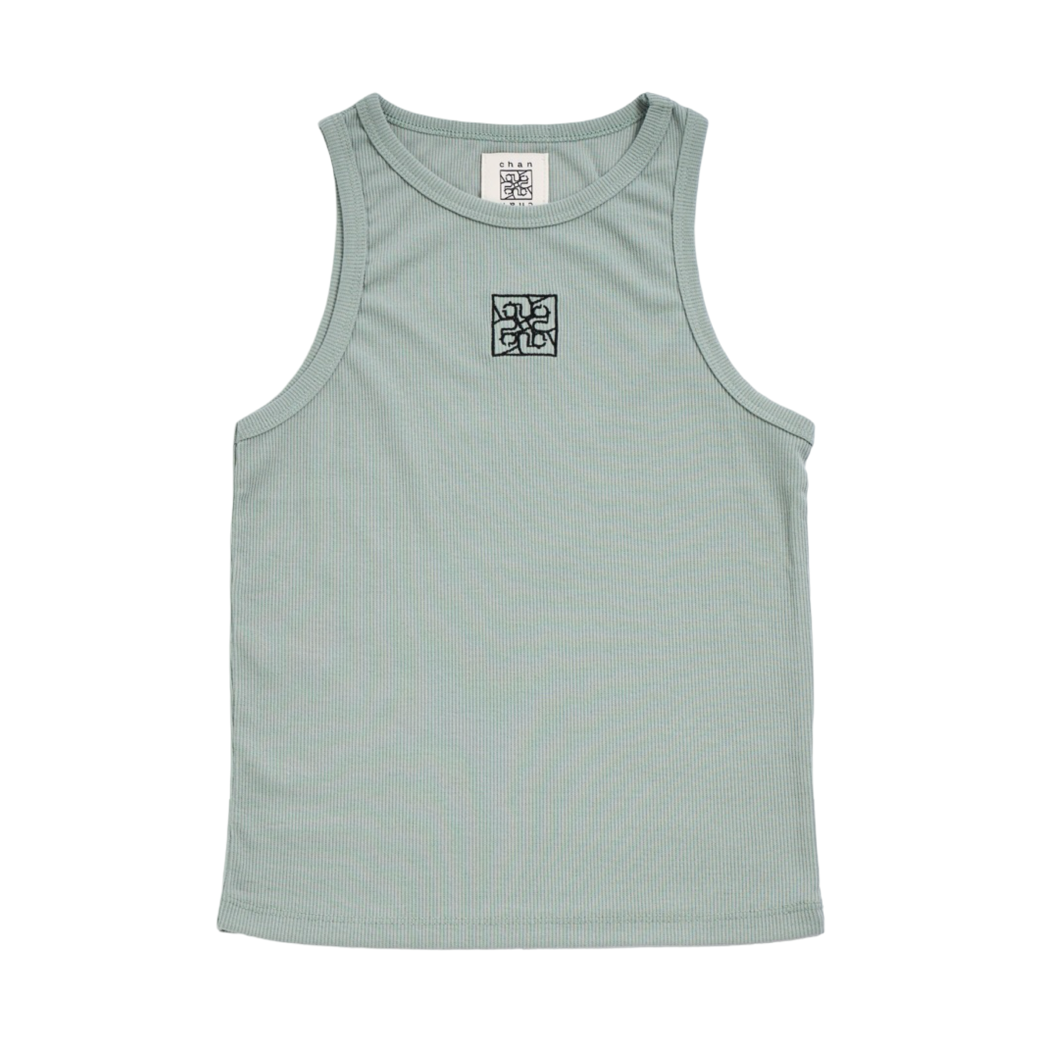 Ribbed Tank Top – Jade Green