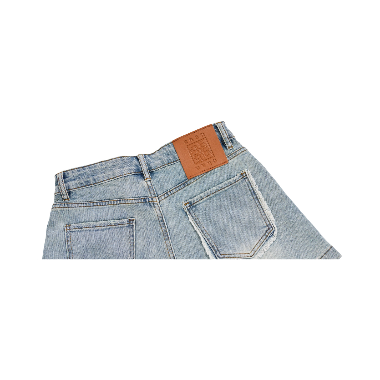 Denim Short - Light Blue