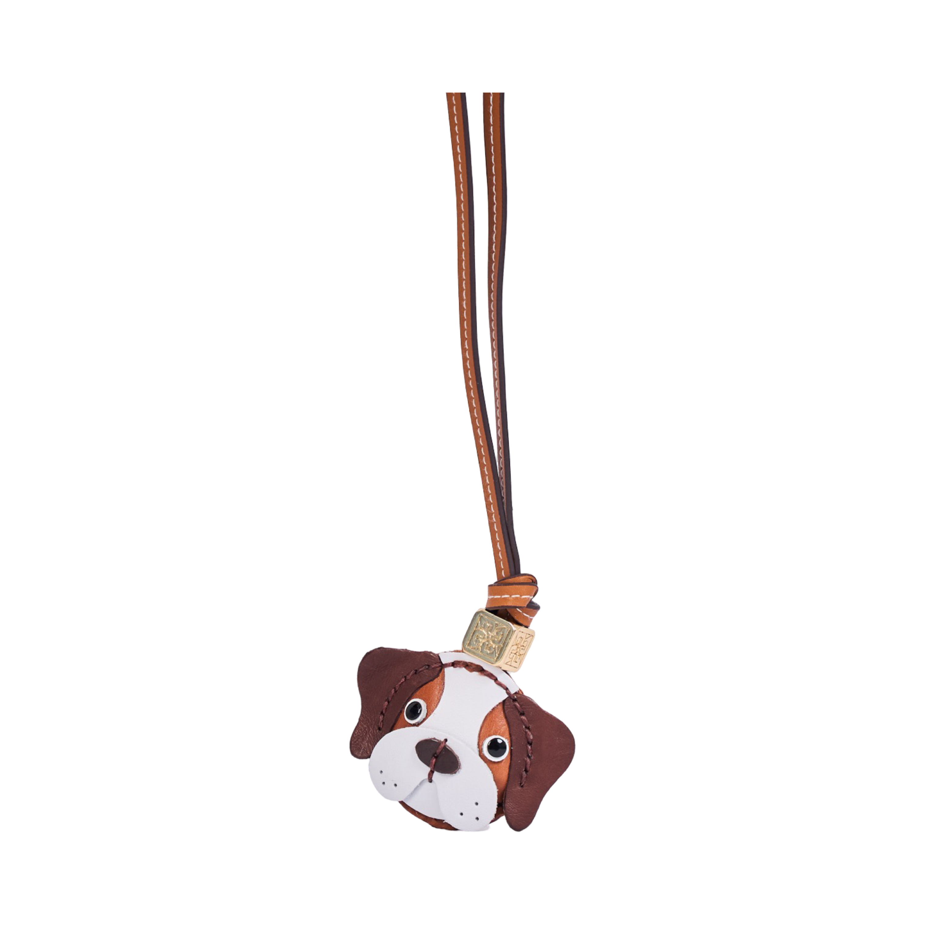Animal Face Bag Charms Silver - St. Bernard