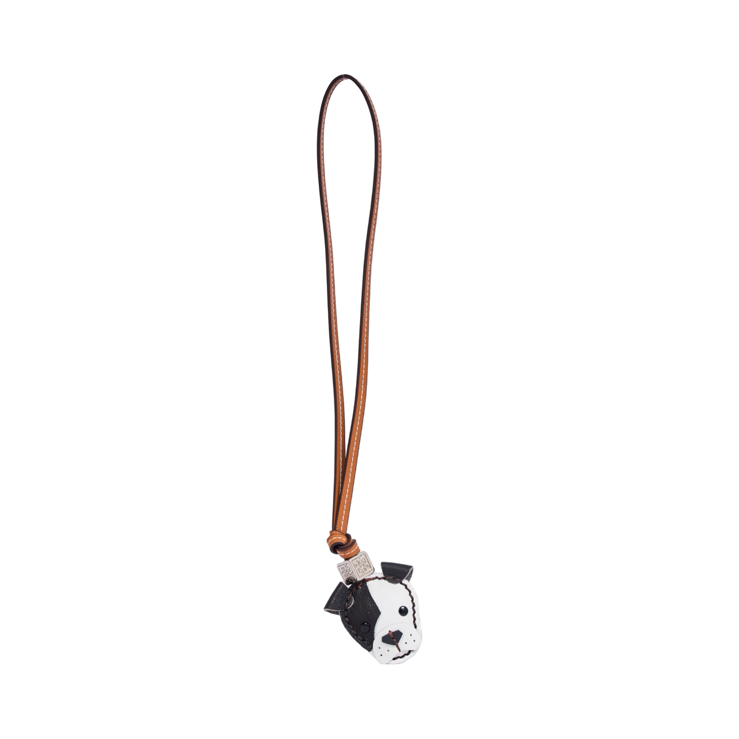 Animal Face Bag Charms Silver - Puppy
