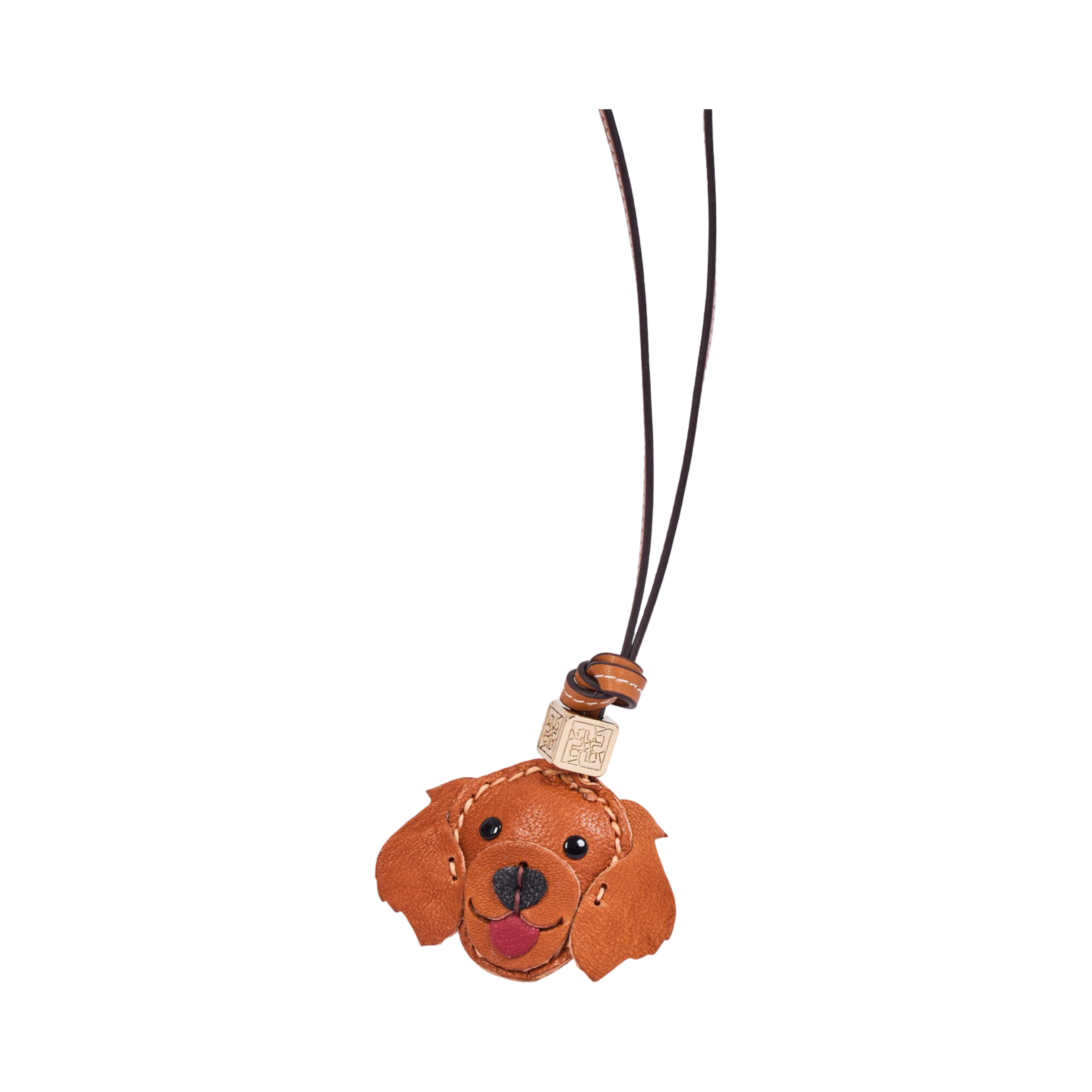 Animal Face Bag Charms Gold - Cocker Spaniel