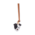 Animal Face Bag Charms Gold - Puppy