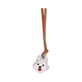 Animal Face Bag Charms Gold - Silver Husky