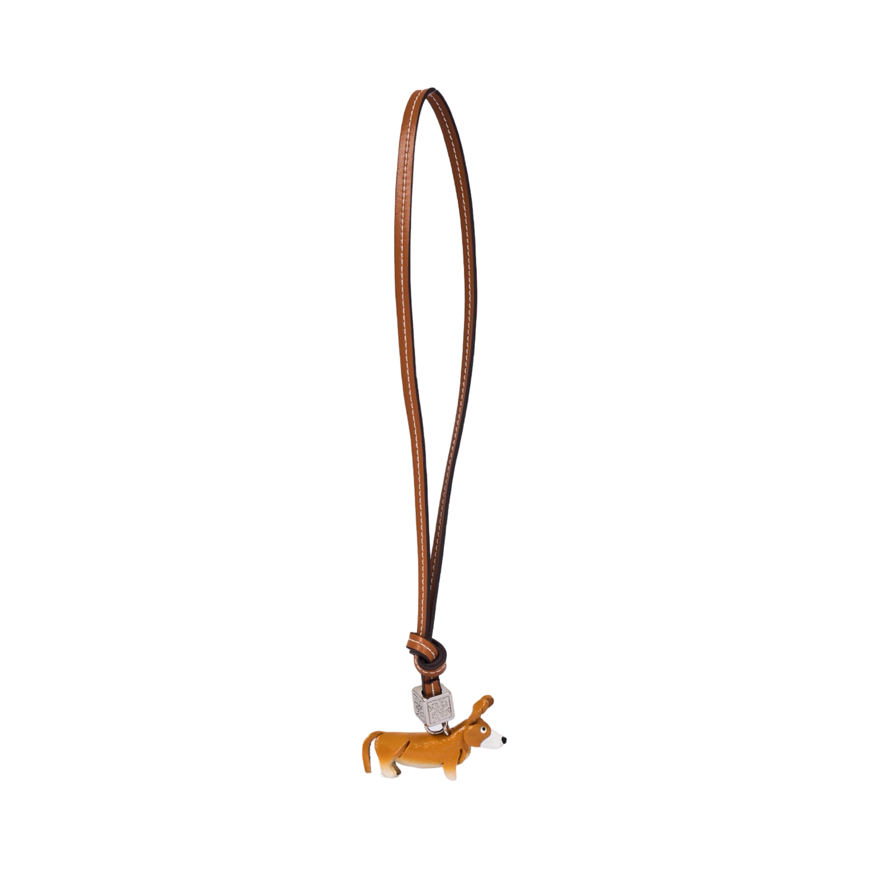 Animal Bag Charm Silver -Puppy