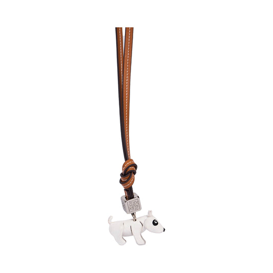 Animal Bag Charm Silver- Bull Terrier