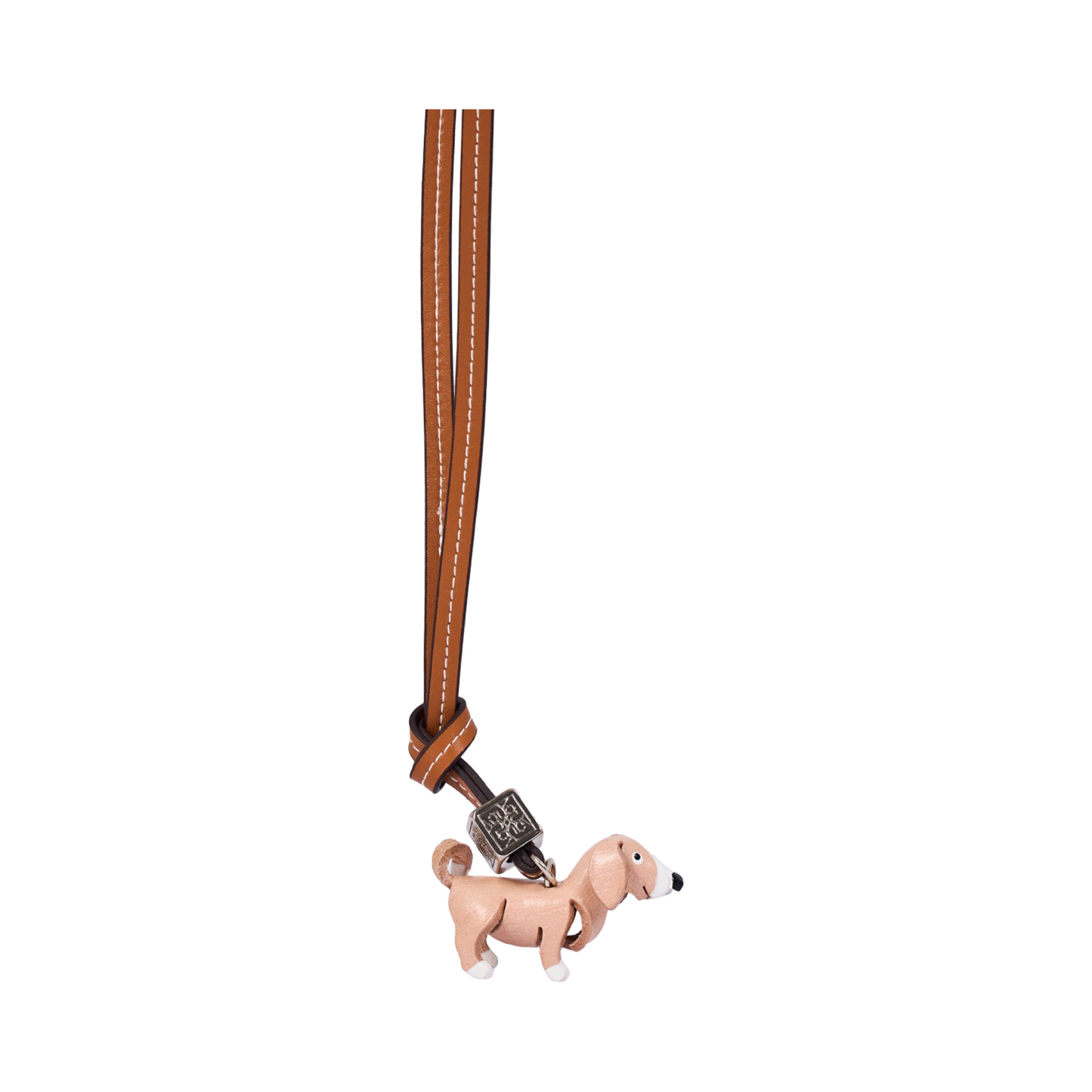 Animal Bag Charm Silver - Beagle