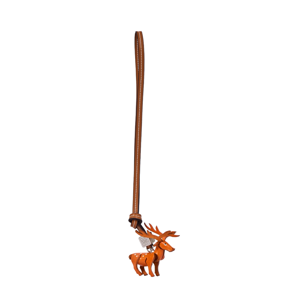 Animal Bag Charm Silver - Raindeer