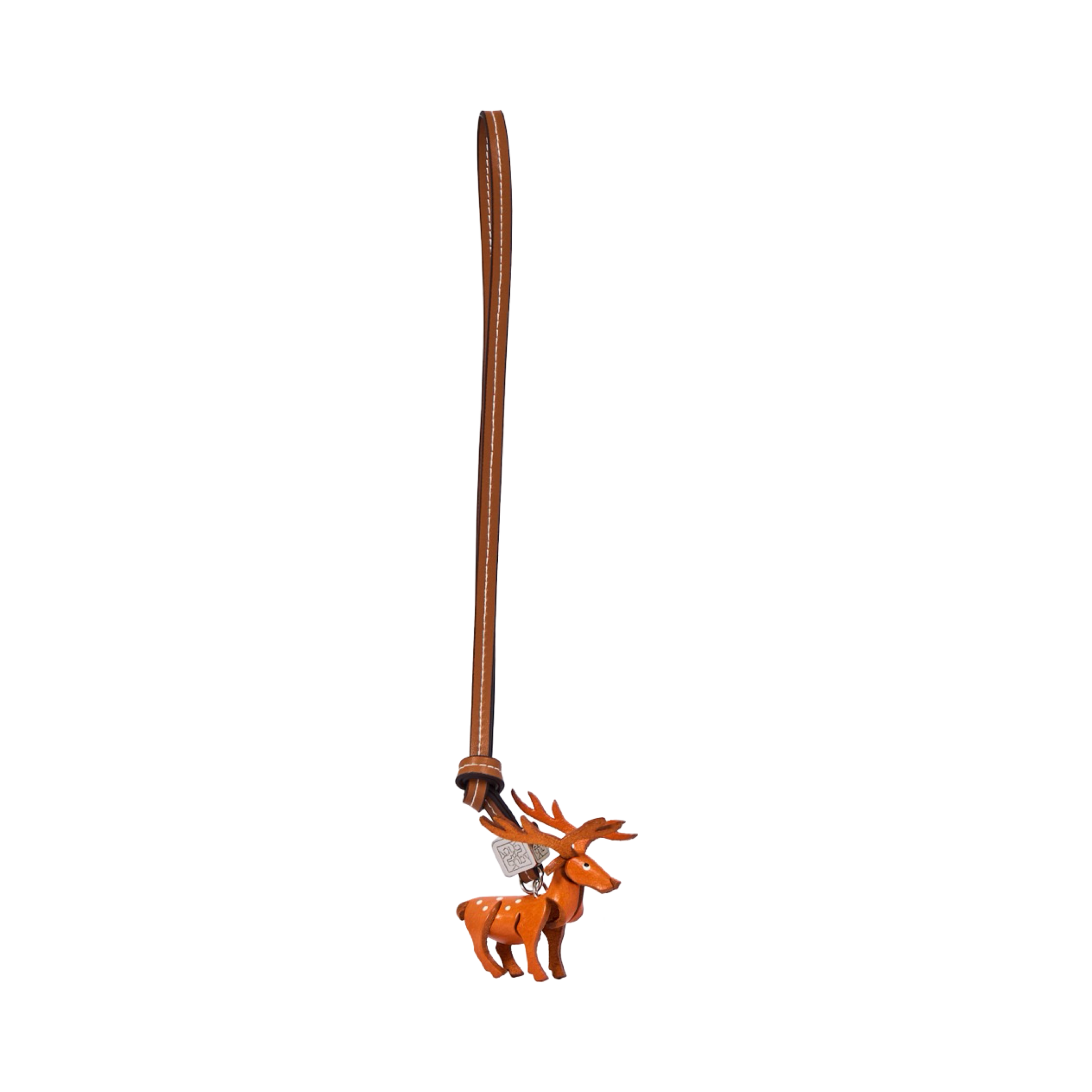 Animal Bag Charm Silver - Raindeer