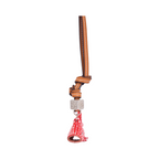 Animal Bag Charms Silver - Red Shark