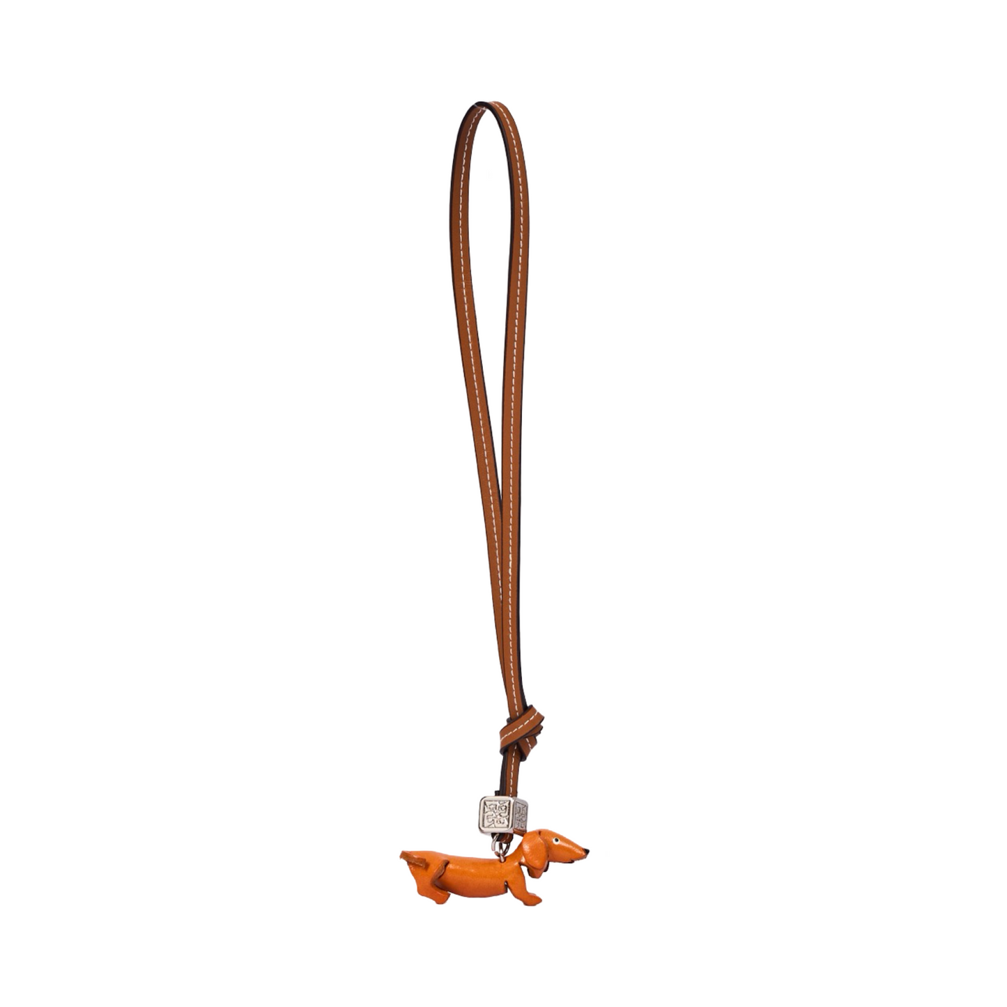 Animal Bag Charm Silver - Dachshund