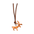 Animal Bag Charm Silver - Raindeer