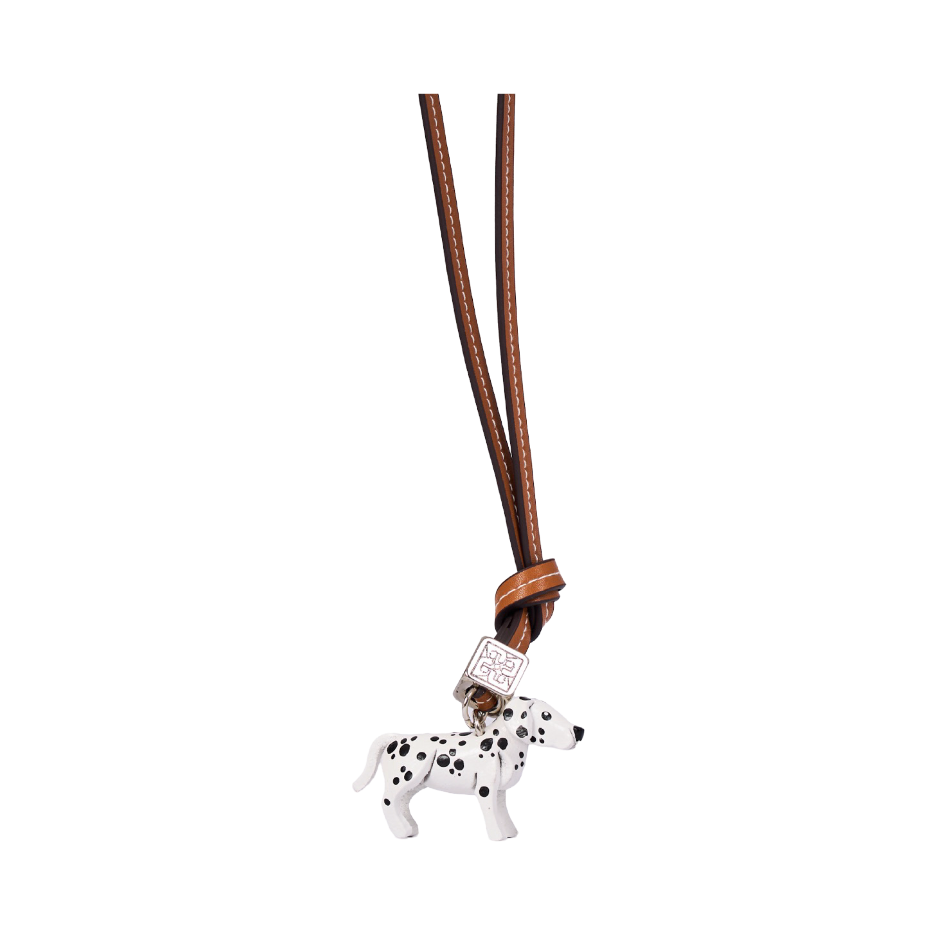 Animal Bag Charm Silver - Dalmatian