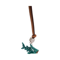 Animal Bag Charms Silver - Blue Shark