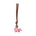 Animal Bag Charm Silver - Pig
