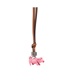Animal Bag Charm Silver - Pig