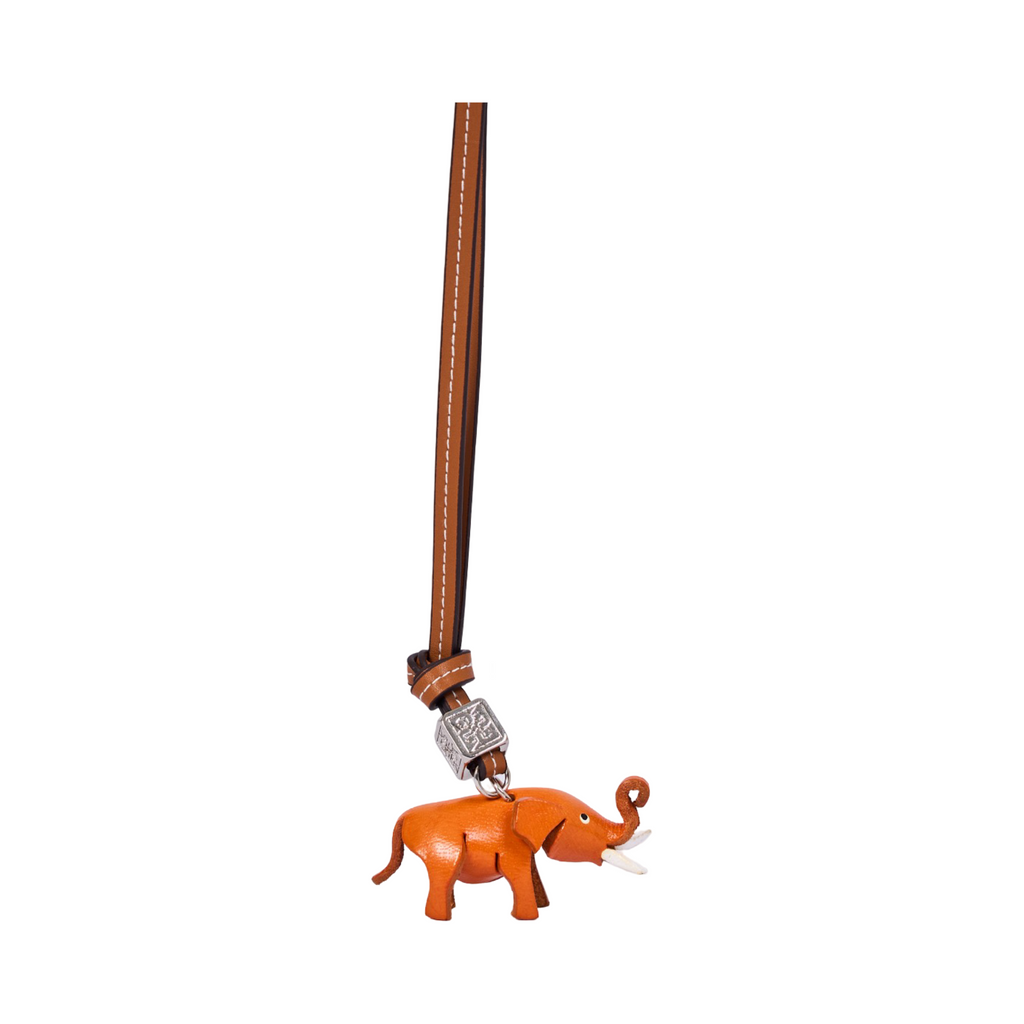 Animal Bag Charm Silver - Elephant