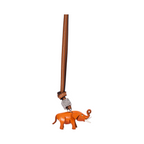 Animal Bag Charm Silver - Elephant