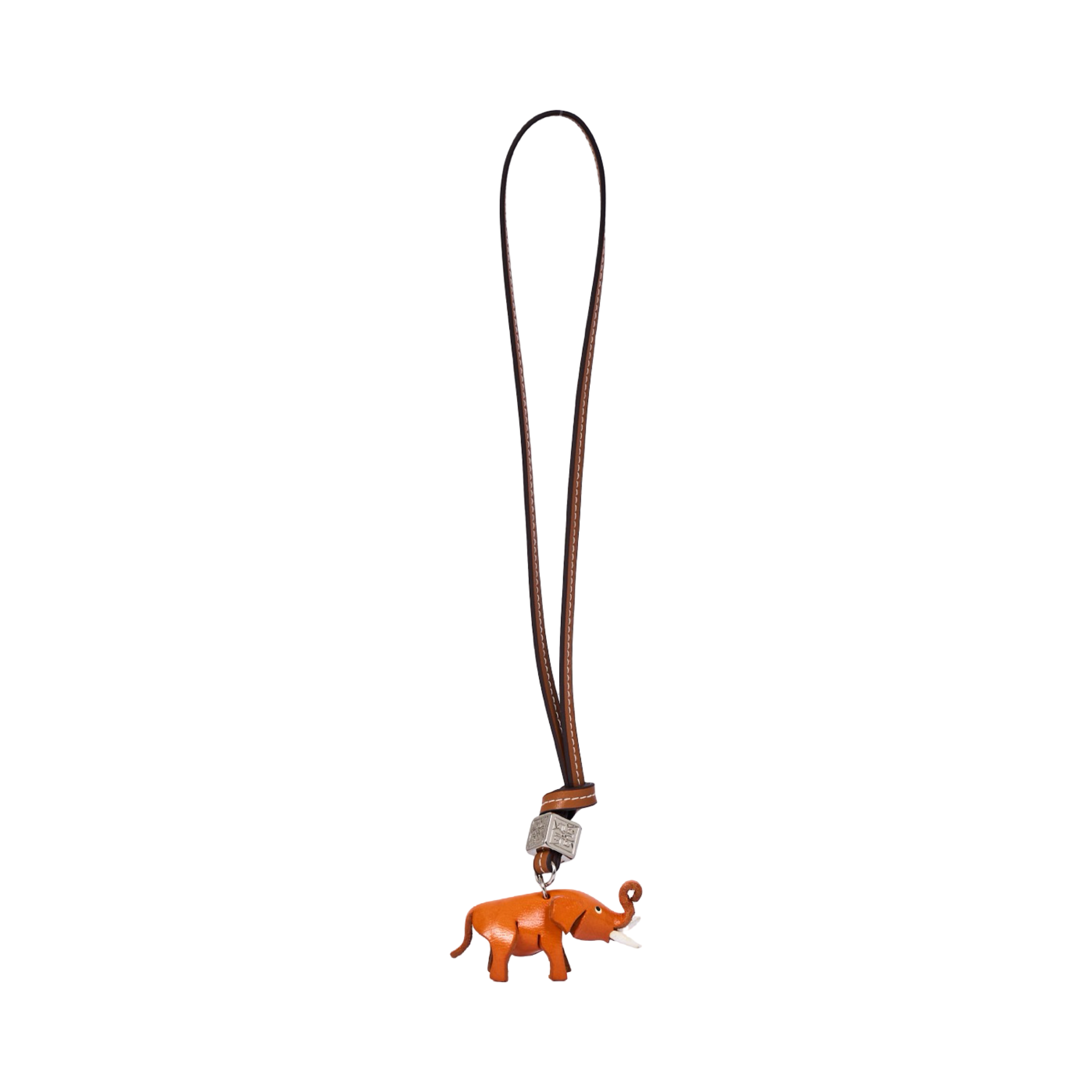 Animal Bag Charm Silver - Elephant