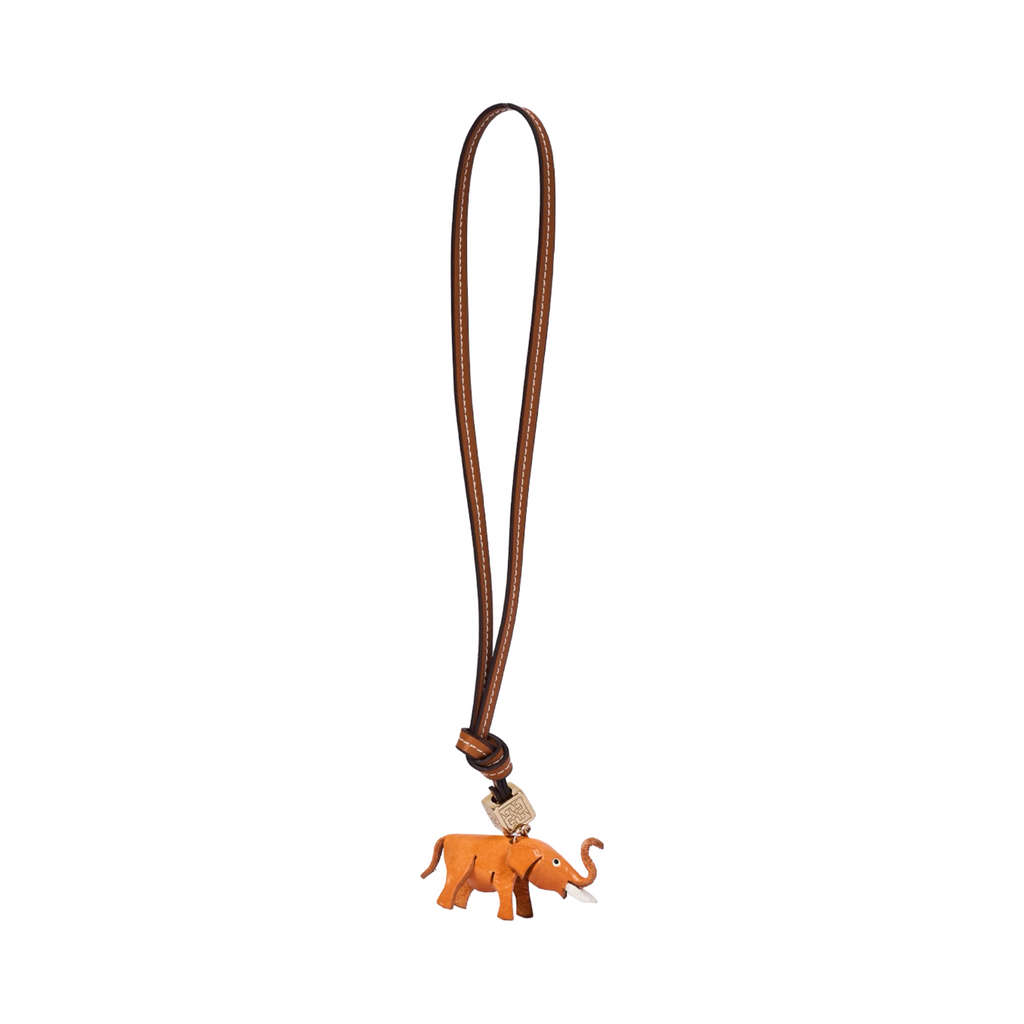Animal Bag Charm Gold - Elephant