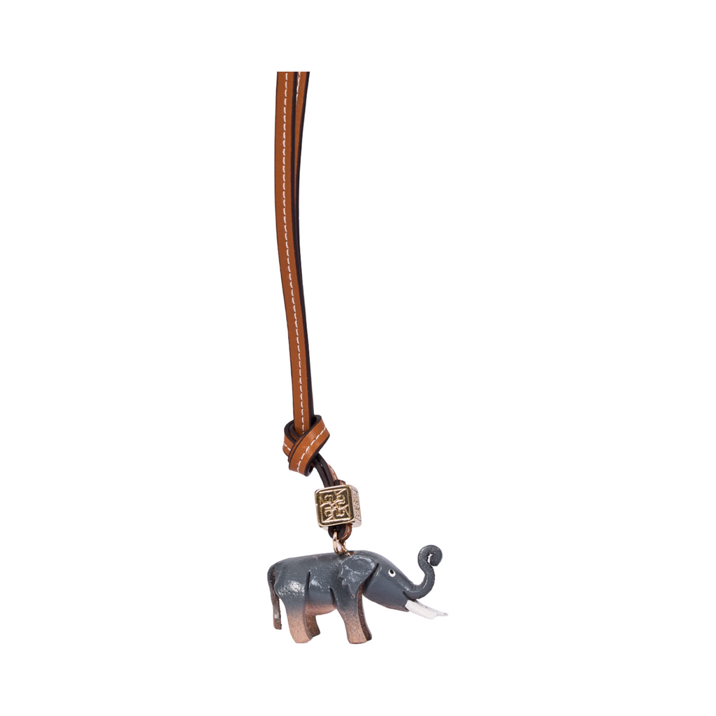 Animal Bag Charm Gold - Elephant