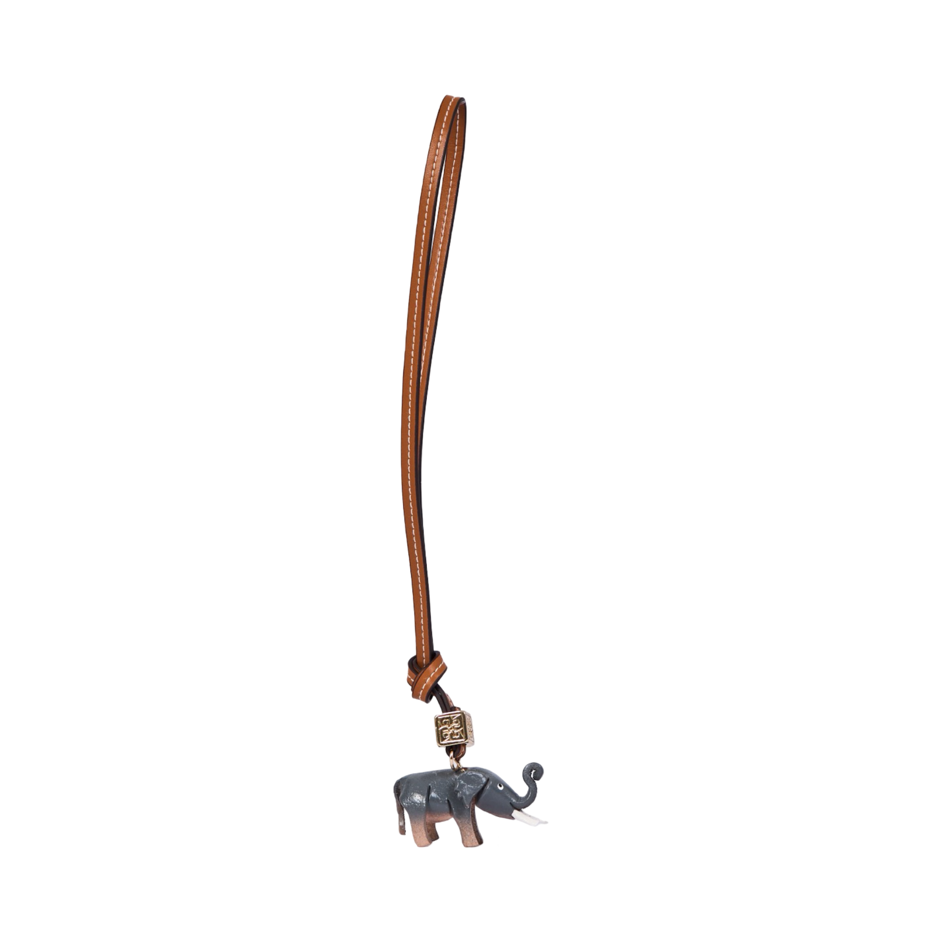 Animal Bag Charm Gold - Elephant