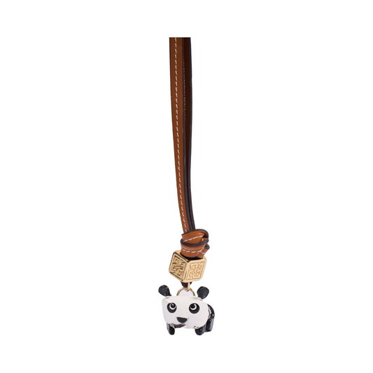 Animal Bag Charms Gold - Panda