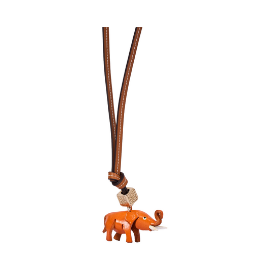 Animal Bag Charm Gold - Elephant