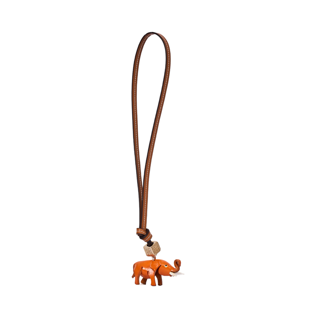 Animal Bag Charm Gold - Elephant